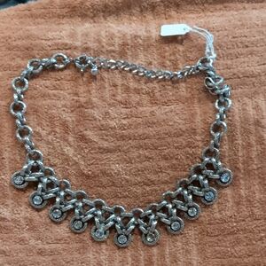 Treska Elegant Silver Chain Necklace